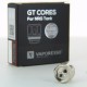 Pack de 3 resistances GT4 Core 0.15ohm NRG Vaporesso