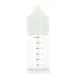 Fiole vide Chubby avec graduation 30ml Librapacking