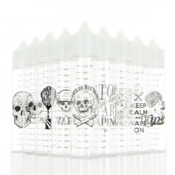 Fiole vide Art Work Chubby avec graduation 70ml Librapacking