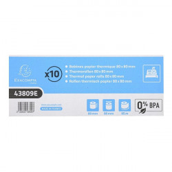 Rouleau pour ticket de caisse 76m*8cm mandrin 12mm