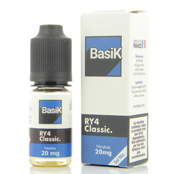 RY4 Classic Sel de nicotine BasiK Cloud Vapor 10ml