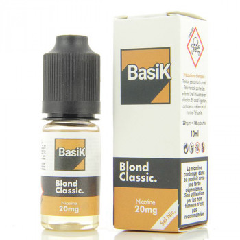 Blond Classic Sel de nicotine BasiK Cloud Vapor 10ml