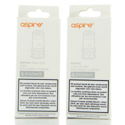 Pack de 5 résistances AVP Pro Aspire