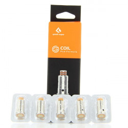 Pack de 5 résistances G coil ST 1.2ohm Aegis Pod/Wenax Stylus GeekVape