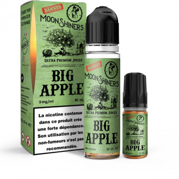 Pack 60ml + 10ml Big Apple Moonshiners Lips