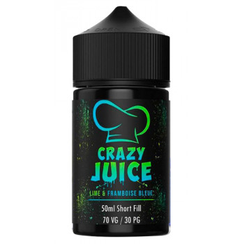 Lime & Framboise Bleue Crazy Juice 50ml 00mg