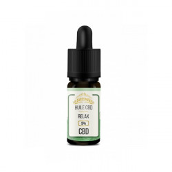 Relax Huile CBD Greeneo 10ml 20%