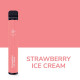 Strawberry Ice Cream Pod Jetable 550mah 2ml Elf Bar 20mg EN