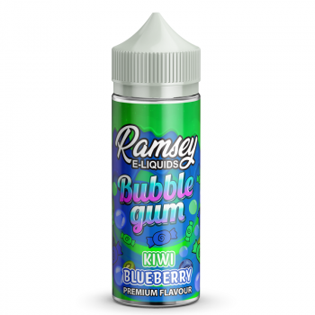 Blueberry & Kiwi Bubble Gum Ramsey E-Liquids 100ml 00mg