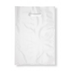 Sac Plastique 50microns 24X38 Blanc