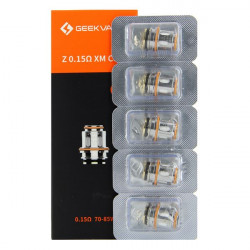 Pack de 5 résistances Z 0.15ohm XM GeekVape