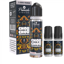 Pack 40ml + 2x10ml Chouchou Le French Liquide - 06mg