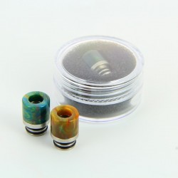 Drip Tip Epoxy Resine 510 Wide Bore