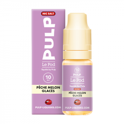 Pêche Melon Glaces Nic Salt Le Pod Liquide Pulp 10ml 20mg - 20mg