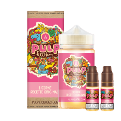Pack 200ml + 10ml Licorne Recette Originale Pulp Kitchen