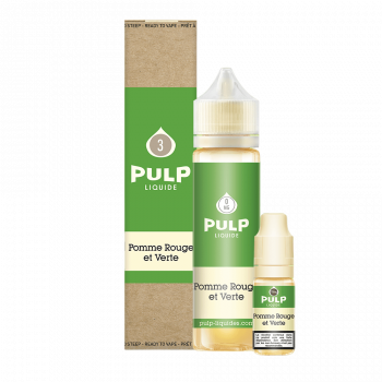 Pack 60ml + 10ml Pomme Rouge Et Verte Pulp