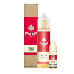 Pack 60ml + 10ml Fraise Rubis Pulp