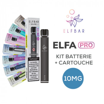 Kit Découverte ELFA Pro 10mg ElfBar