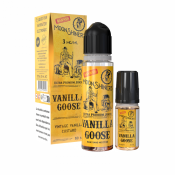 Pack 50ml + 10ml Vanilla Goose Moonshiners