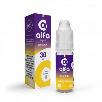 E-liquide
Candy Banane
- Alfaliquid
