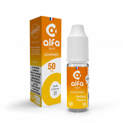 Vanilla & Popcorn 50/50 Gourmands Alfaliquid 10ml
