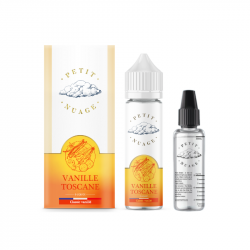 Vanille Toscane ZHC Mix Series Petit Nuage 60ml 00mg + Fiole Vide 30ml Graduee