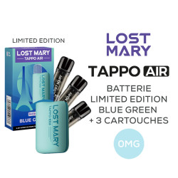 Pack Découverte Tappo Air Blue Green Limited Edition 00MG Lost Mary