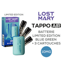 Discovery Pack Tappo Air Blue Green Limited Edition 10MG Lost Mary