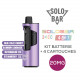 Kit Solobar 2400 4en1 (+ Pod 2ml 20mg) Purple