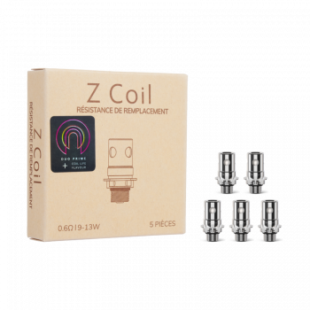 Pack de 5 resistances 0.6ohm Z-coil zenith-Zlide-Kroma Z Innokin