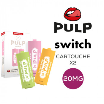 Pack de 2 Pods Switch 2ml 20mg Pulp Barbe à papa
