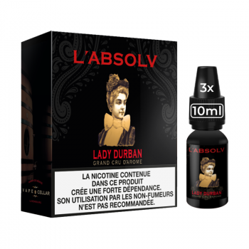 Lady Durban L'Absolv Vape Cellar 3x10mL