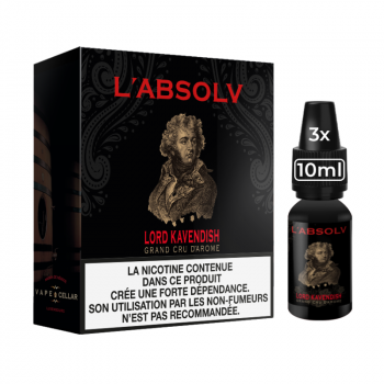 Lord Kavendish L'Absolv Vape Cellar 3x10mL
