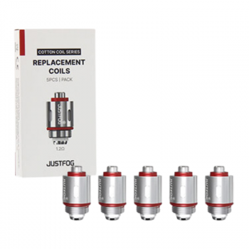 Pack de 5 resistances Jusfog 1.2ohms Justfog