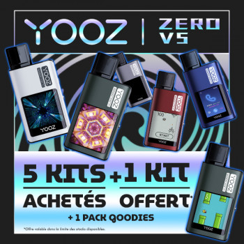 Offre Yooz Zero V5 (5 Kits achetés + 1 offert)