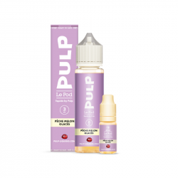 Pack 60ml Peche Melon Glaces Le Pod Liquide Pulp