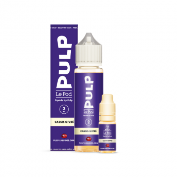 Pack 60ml Cassis Givre Le Pod Liquide Pulp
