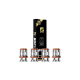 Pack de 4 resistances BDC BD Vape 0.15ohm