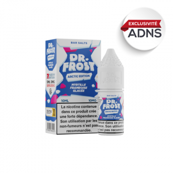 Myrtille Framboise Glacee Nic Salt Dr. Frost Arctic Edition 10ml 10mg