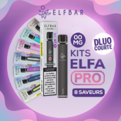 Kit Découverte ELFA Pro 00mg ElfBar