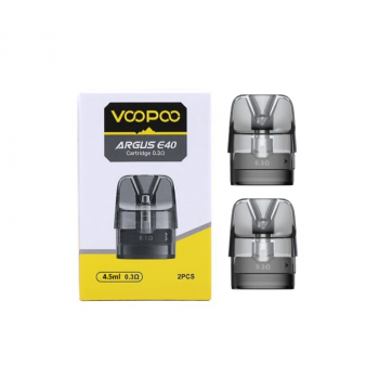 Pack de 2 Cartouches 4.5ml Argus E40 Pod Voopoo 0.3ohm