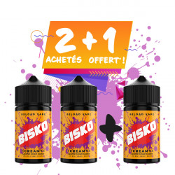 Offer Caramel Cream Cookie Bisko Reload Vape 50mL