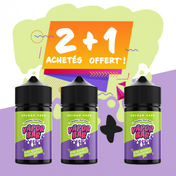 Offre Kiwi Mango Passion Fruit Ice Vapor Bar Reload Vape 50mL