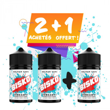 Offre Vanilla Cream Cookie Bisko Reload Vape 50mL