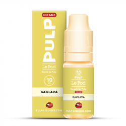 Baklava Nic Salt Le Pod Liquide Pulp 10ml