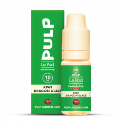 Kiwi Dragon Glace Nic Salt Le Pod Liquide Pulp 10ml