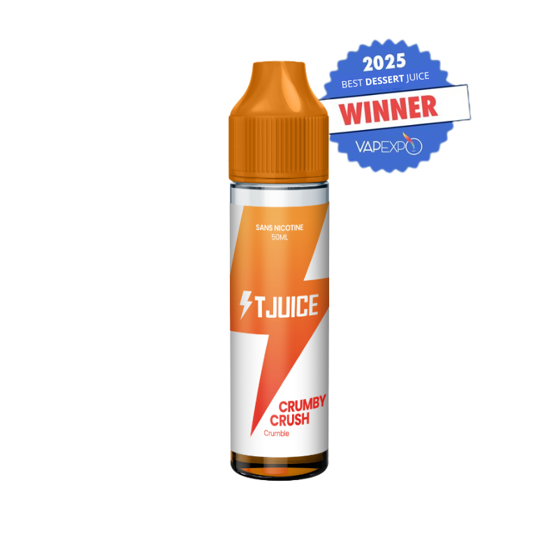E-liquide
Crumby Crush 50ml
- T-Juice