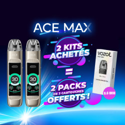 Offre Kit Ace Max Pearly Silver Vozol
