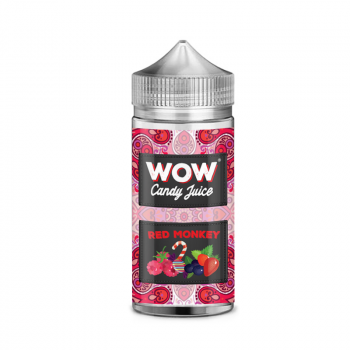 Red Monkey WOW Candy Juice Made In Vape 100ml
