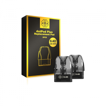 Pack de 2 cartouches 3ml Dotpod Plus Dotmod 0.4ohm